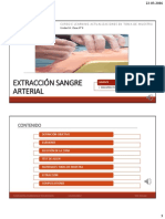 Unidad III Clase 08 EXTRACCIÓN SANGRE ARTERIAL