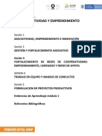 Modulo 1 - Asociatividad y Emprendimiento