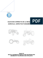 Elección correcta de maquinaria agrícola