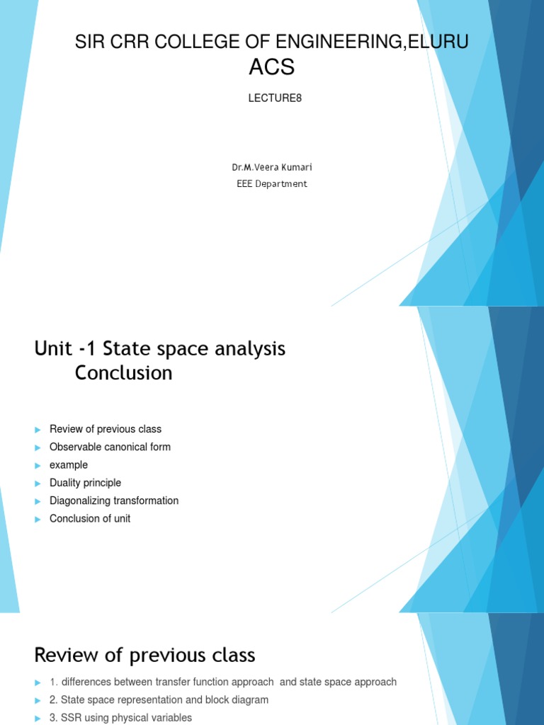 Acs L8 1-9-2020 | PDF | Teaching Methods & Materials | Science ...