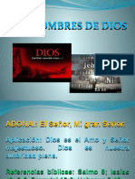 Los Nombres de Dios