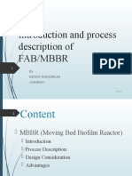 Introduction and Process Description of Fab/Mbbr: by Ketan Wadodkar 124180004