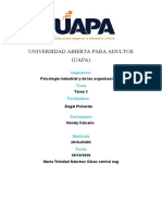 Tarea 3 de Psicologia Industrial