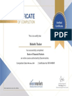Certificate-Basics of Financial Markets-Rishabh