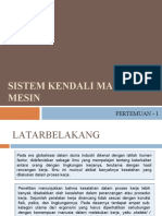 Sistem Kendali Manusia Mesin: Pertemuan - 1