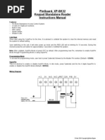 KNX Room PinGuard XP-SK32 User Manual