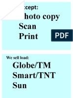 We Accept Photo copyScanPrint