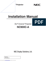 Installation Manual: NC900C-A