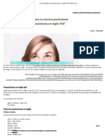 La Lista Definitiva de Preposiciones en Inglés PDF - What's Up!