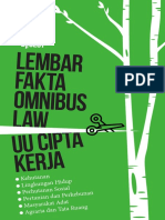 Lembar Fakta UU Cipta Kerja