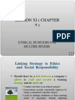 Session Xi (Chapter 9) : Ethical Business For Multibusiness