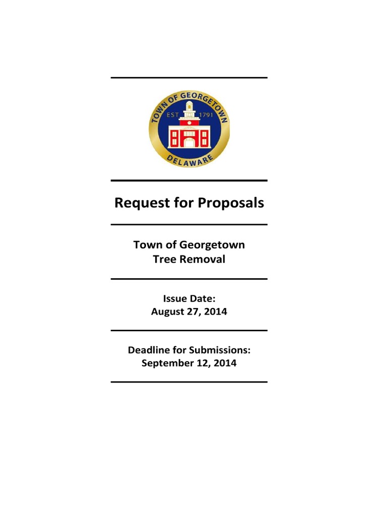 RFP - Tree Removal and Pruning Specifications (2014!08!27) | PDF ...