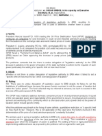 Unconstitutionality. Sufficient Standard Test Is Used To Determine Whether There Is Undue Delegation