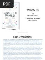 Worksheets: Connected Strategy