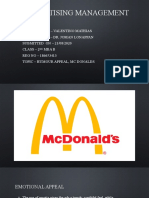 MC Donalds Emotional Appeal