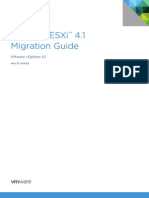 VMware ESXi41 Migration Guide