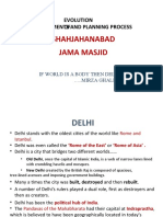 Delhi Shajahanabad and Jama Masjid