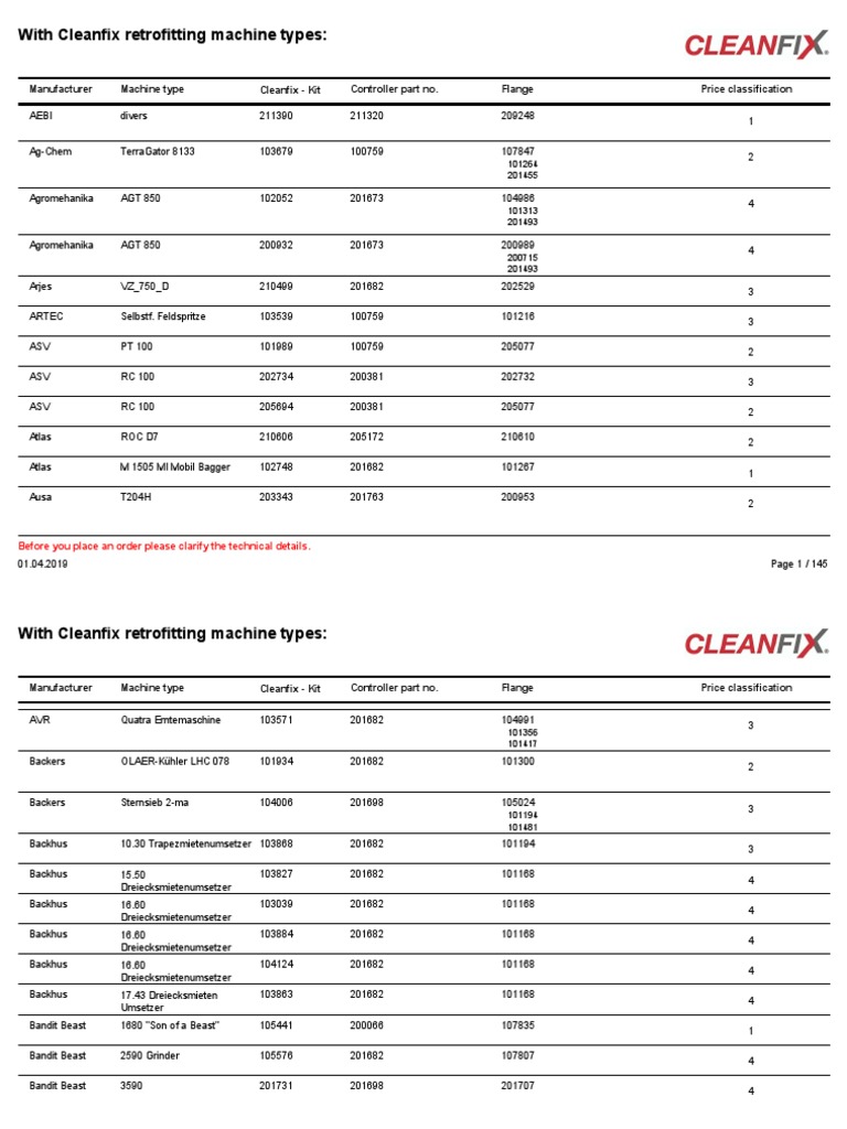Вентилятор CLEANFIX | PDF | Industrial Equipment | Machines
