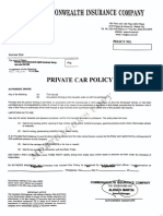 Strada Insurance Policy - Candido PDF