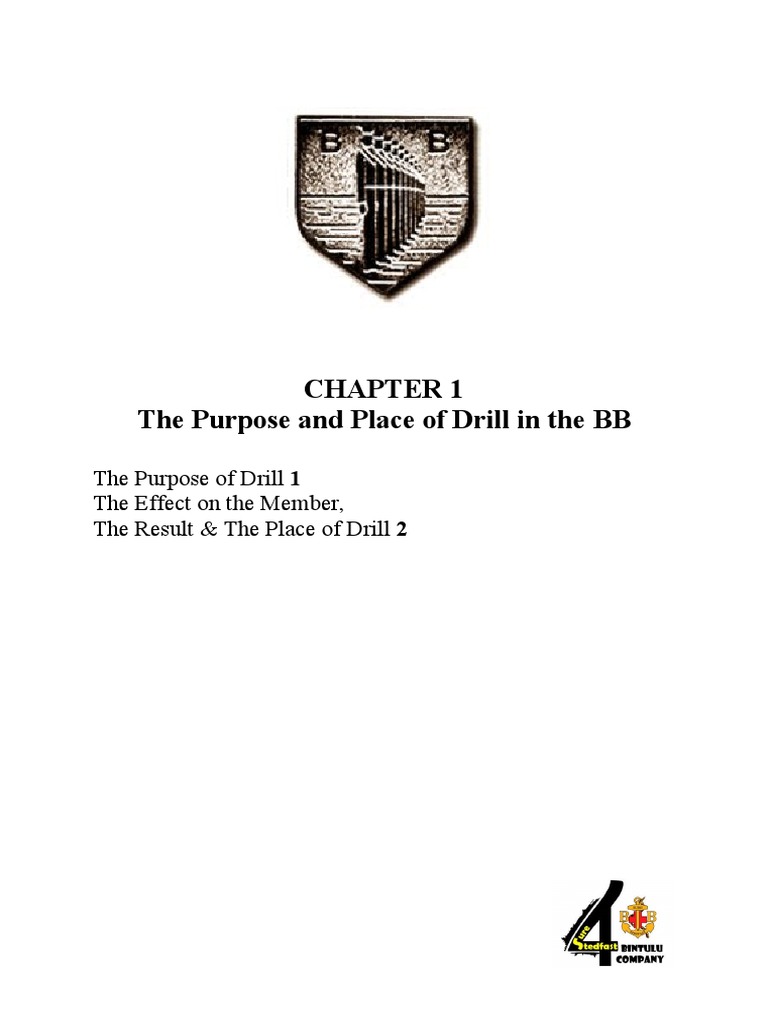 Drill Manual for BB Instructors | PDF