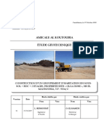 Etude Geotechnique SO-01LC19-1299-S-Sté Amicale Al Koutoubia-GH en Ssol+R+ 2étages Mansouria-TF PDF
