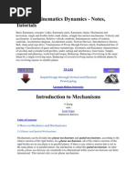 Download Machine Kinematics Dynamics by migambio SN48560122 doc pdf