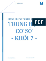 Ý Tưởng Việt - Khung Chương trình KNS Khối 7 - 2020