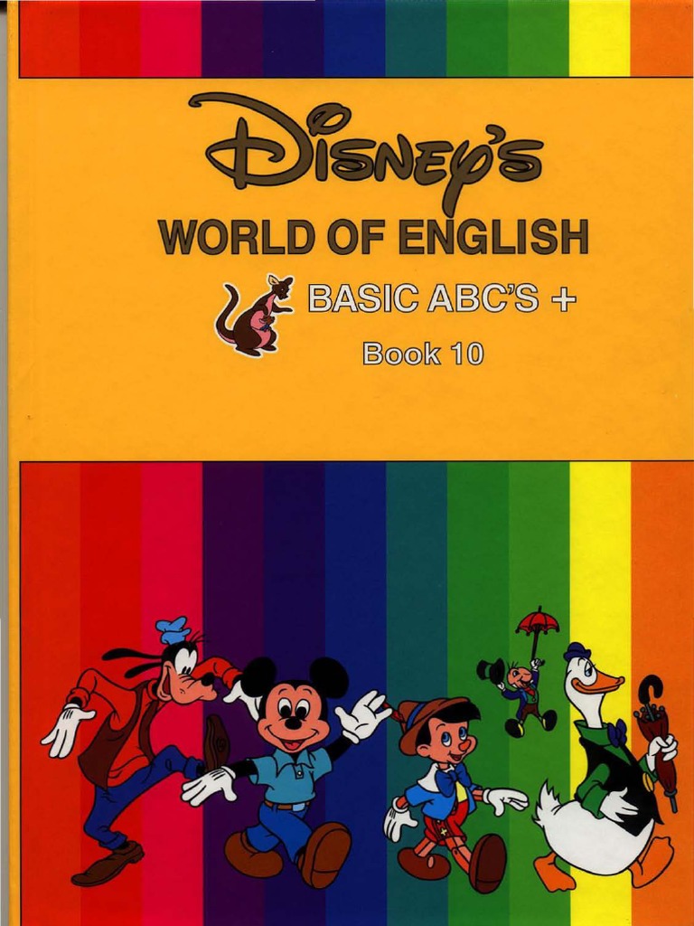 幼児英語本Disney World of English Basic ABCs+