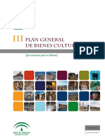 Iii Plan General de Bienes Culturales