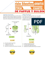 Teorema de Pappus y Guldin para Cuarto Grado de Secundaria