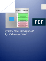 Symbol Table Management13