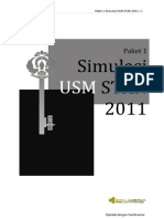 Soal & Pembahasan USM STAN Paket 1 2011