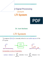 LTI System: Digital Signal Processing