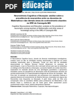 Neurociencia cognitiva e educação