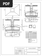 Foundation PROJECT T2-1: Technical University "Gh. Asachi", Iasi Faculty of Civil Engineering Job Number