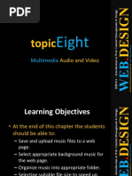 Chap8 Multimedia Audio & Video