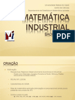 Apresentação Matemática Industrial PDF