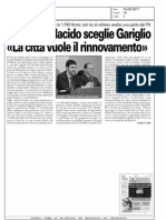 10/02/2011 TorinoCronaca "Primarie, Placido sceglie Gariglio. "La città vuole rinnovamento""