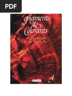 pigments et colorants de l antiquite du moyen age pdf couleur monde occidental coloriage mouton