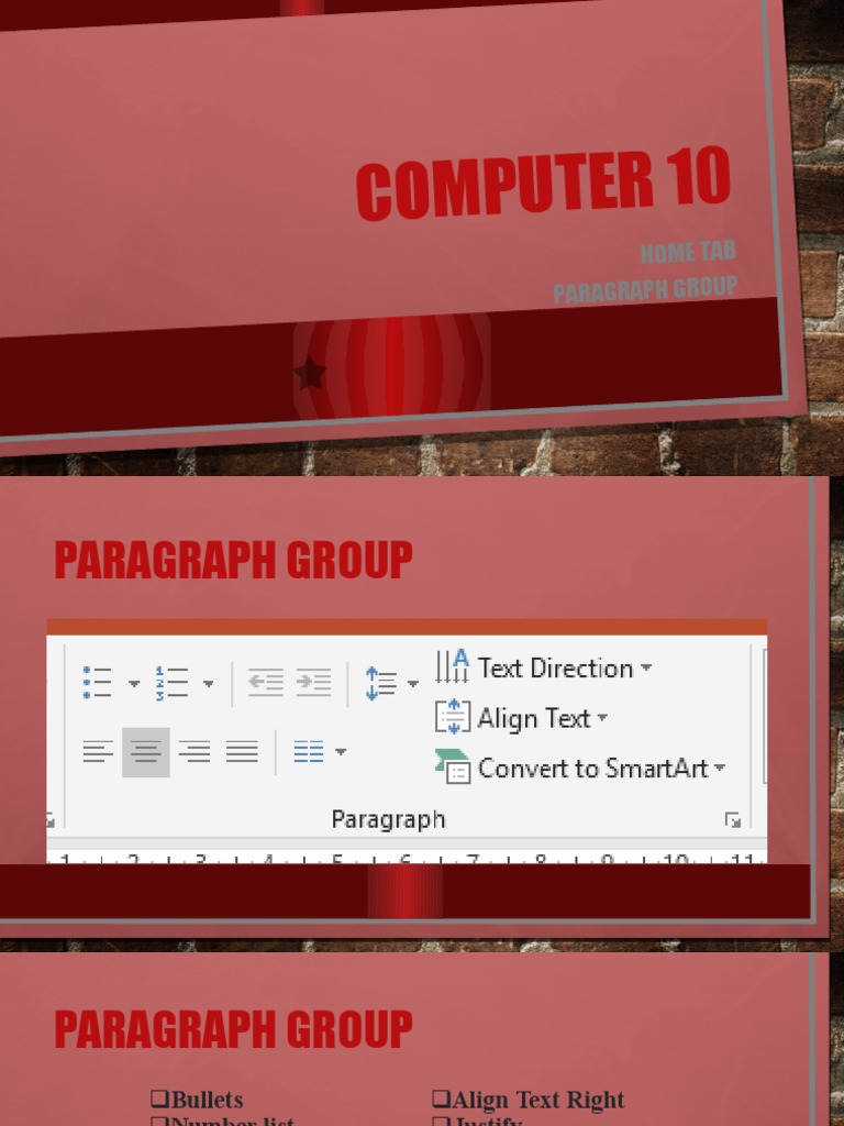 COMPUTER 10 - Paragraph Group | PDF | Educational Technology ...