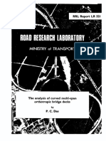 Analysis of Curved Bridge PDF