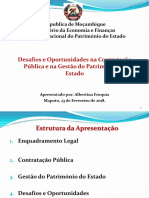 Desafios e oportunidades na contratação pública e gestão do património do Estado em Moçambique