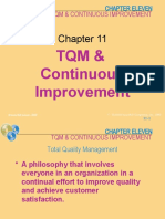 TQM & Continuous Improvement