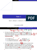 Introducción a medidas de tendencia central y dispersión