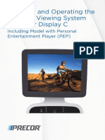 Installing and Operating The Personal Viewing System (PVS) For Display C