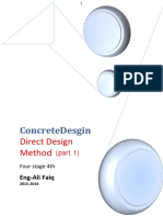 4th Stage Concrete - Desgin - Direct - Design - Method PDF