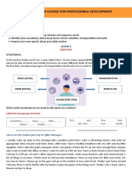 General English Course For Professional Development: Goals / Objectives