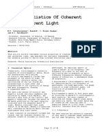 Photon Statistics of Coherent