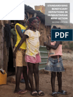 Standardising Beneficiary Definitions in Humanitarian Mine Action: Second Edition