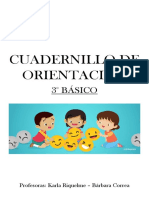 CUADERNILLO DE ORIENTACIÓN 3° Básico